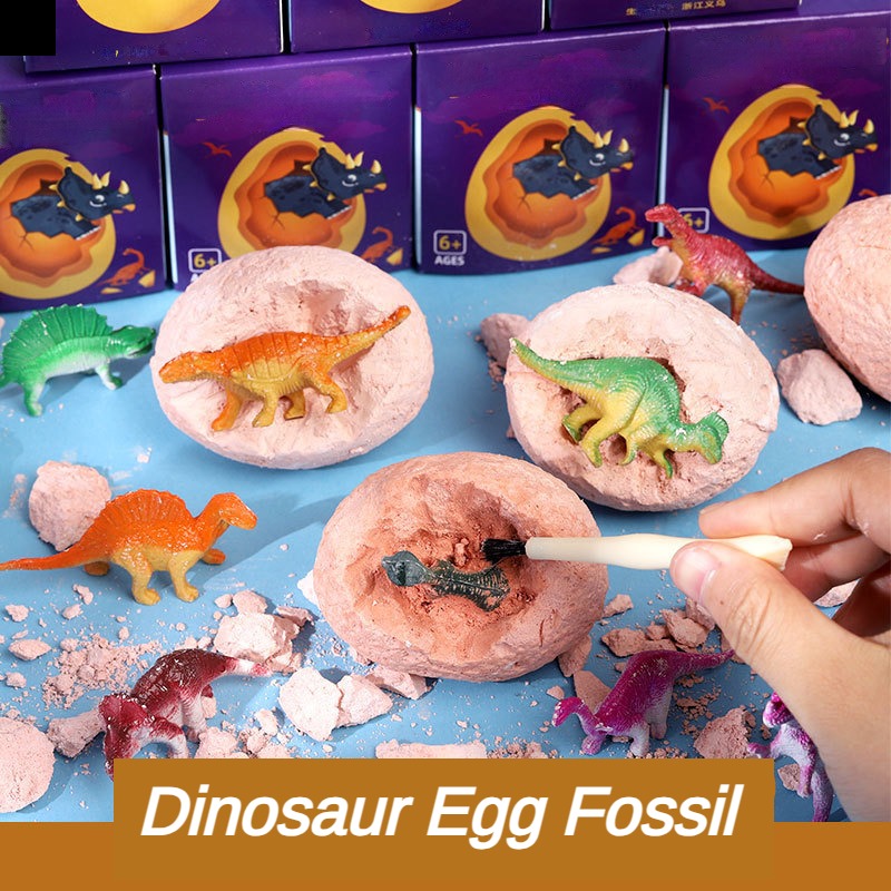Kids Toys 2 Year Old - Boue dinosaure oeuf pelle animaux jouets