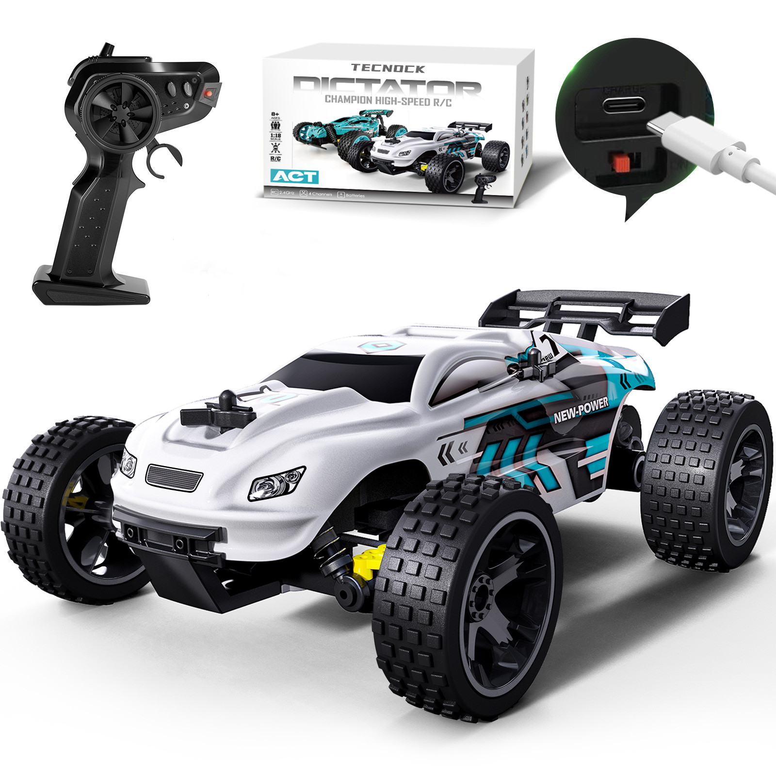 Kids Xbox Toys - Voiture RC à grande vitesse pour