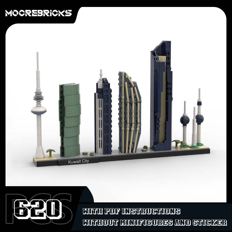 Kids Toys Kuwait - Série City Skyline, briques de construction