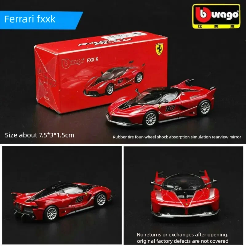 Kids Toys Boys - Modèle de voiture miniature Bburago 1:64,