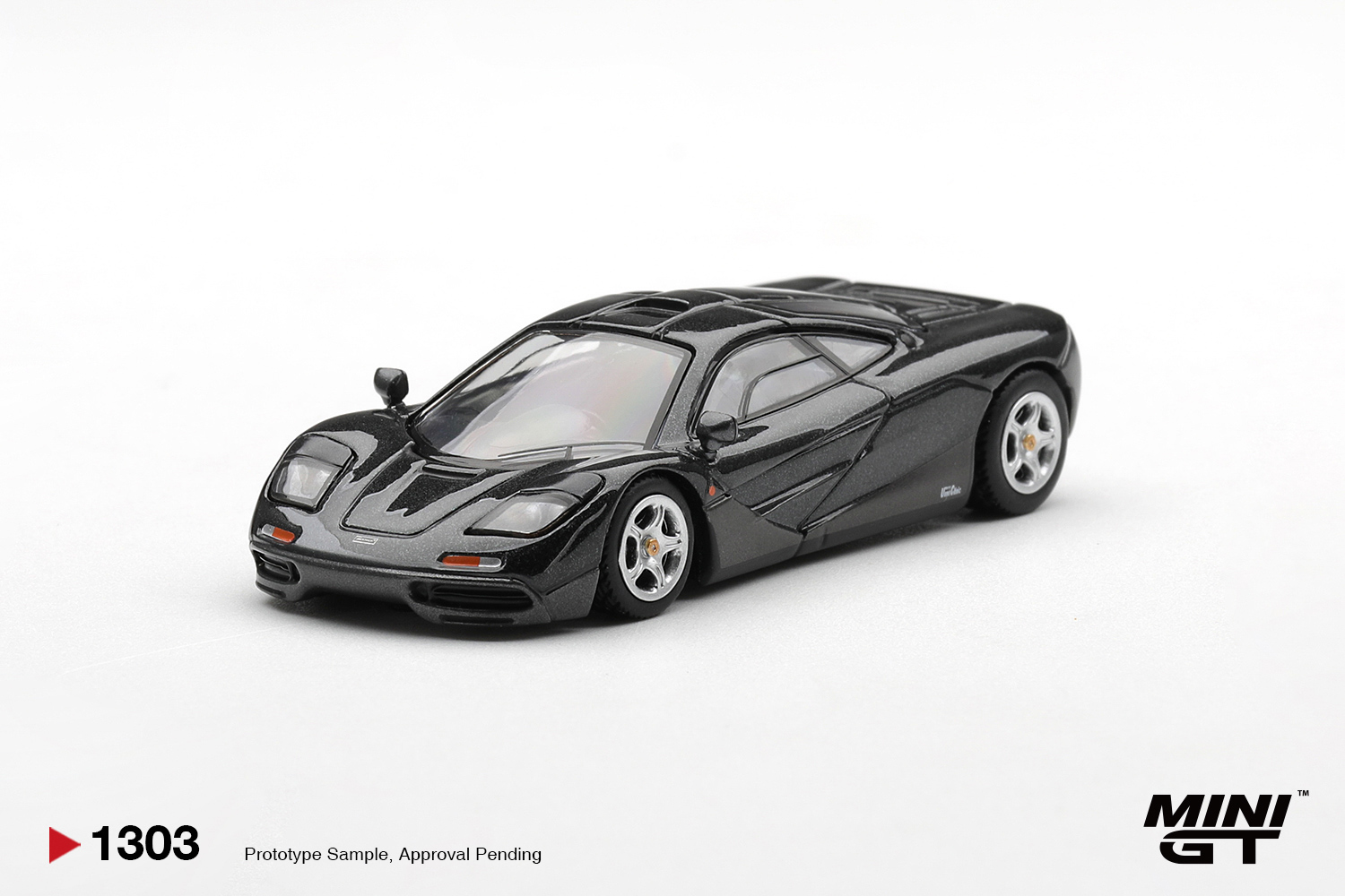 Kids Toys Boys - MINIGT 1/64 McLaren F1 Bleu Noir
