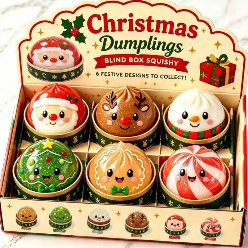 Kids Toys Box - Boîte de jouets anti-stress de Noël