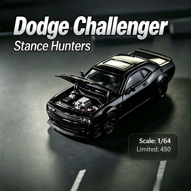 Kids Toys Boys - Stance Hunters-SH 1/64 Dodge SRT Hellcat