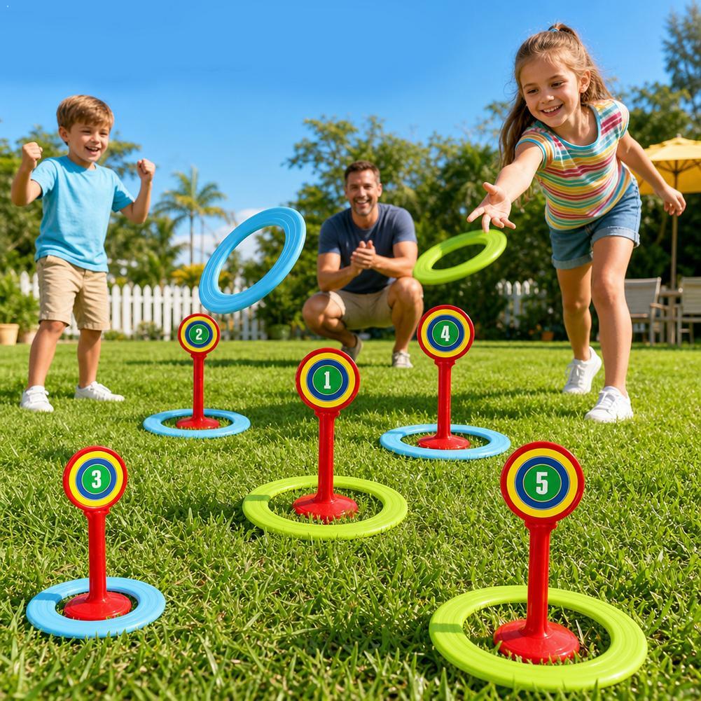 Kids Yard Toys - Ensemble de jeux en plastique pour