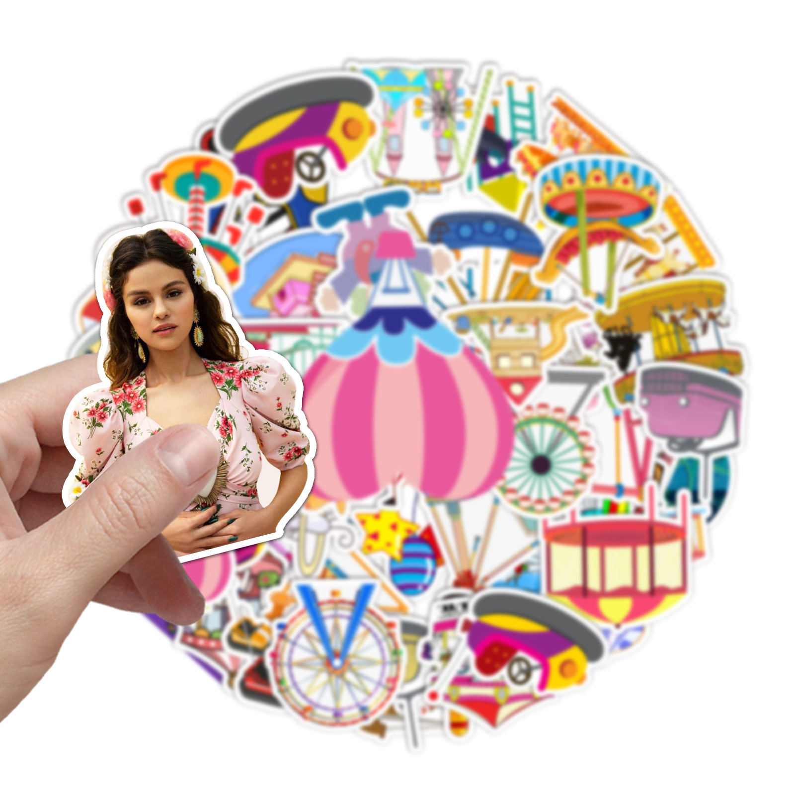 10/30/50pcs Selena Gomez Star  - Kids Toys Scooter avis et prix