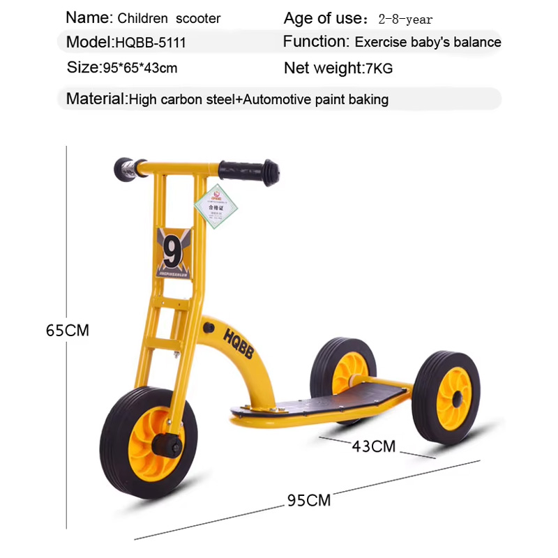 Trottinette à 3 roues en acier - Kids Toys Scooter avis et prix