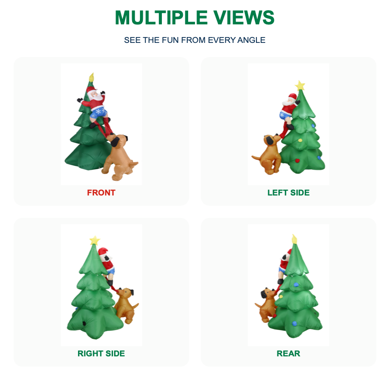 Chien gonflable de Noël de 1,8 - Kids Yard Toys avis et prix