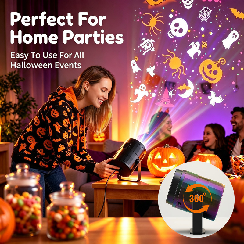 Projecteur LED pour Halloween  - Kids Yard Toys avis et prix