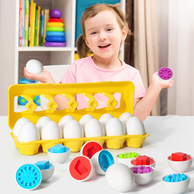 Oeufs vis 3D Puzzle Montessori - Kids Toys 2 Year Old avis et prix