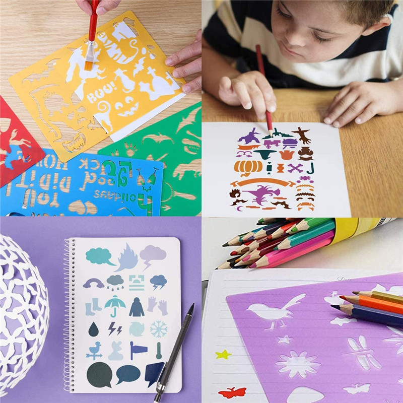 Ensemble de pochoirs de dessin - Kids Toys Under 300 avis et prix