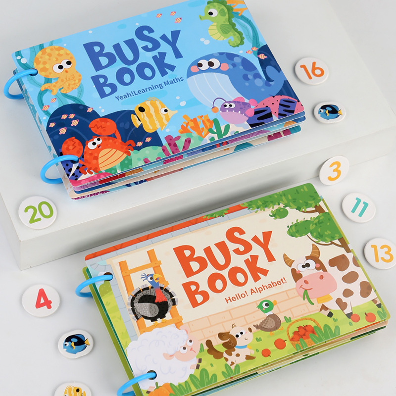 Livre d'activités Montessori p - Kids Toys 2 Year Old avis et prix