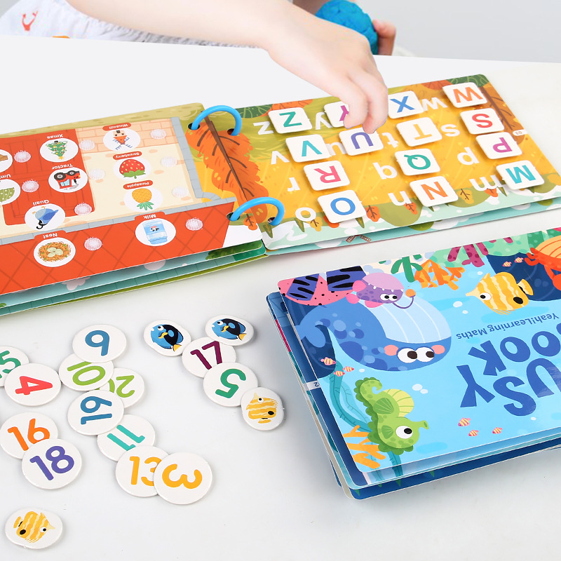 Livre d'activités Montessori p - Kids Toys 2 Year Old avis et prix