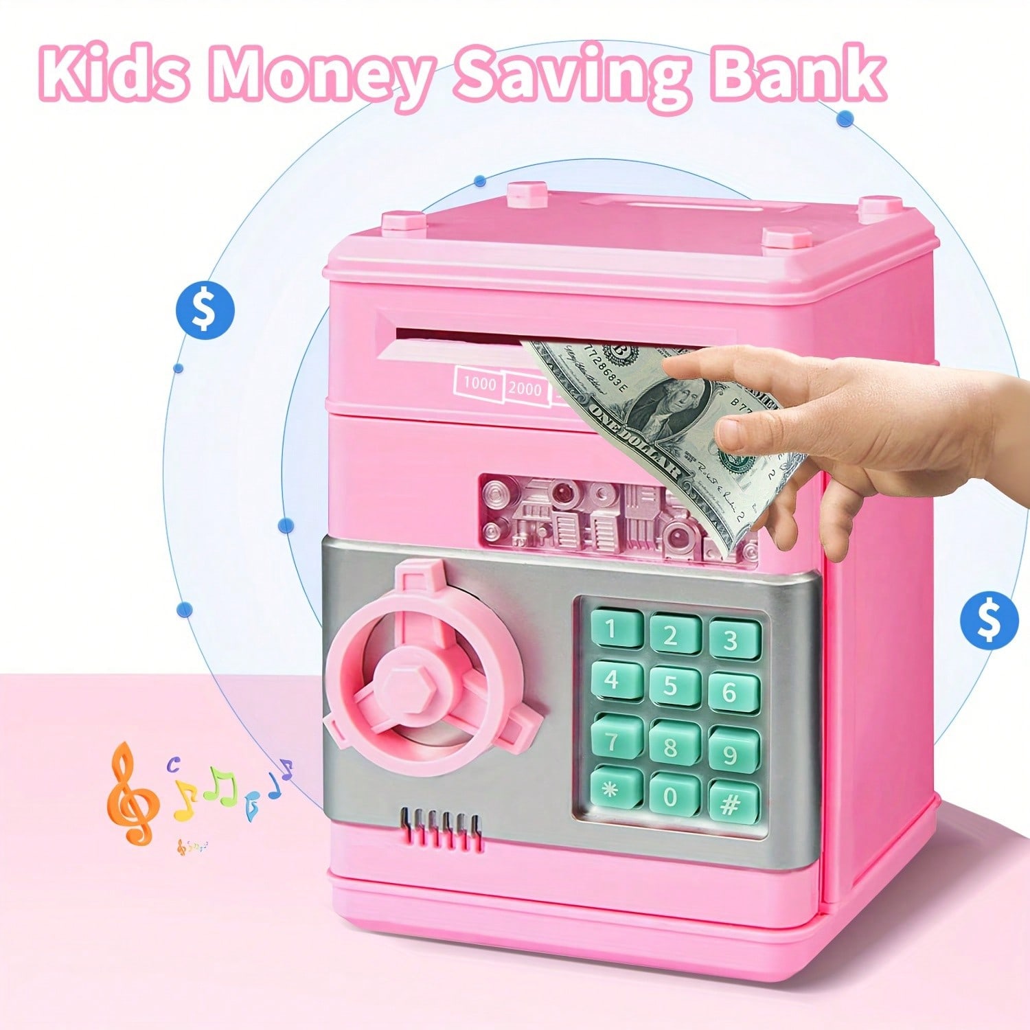 Mini tirelire en forme de dist - Kids Toys Box avis et prix